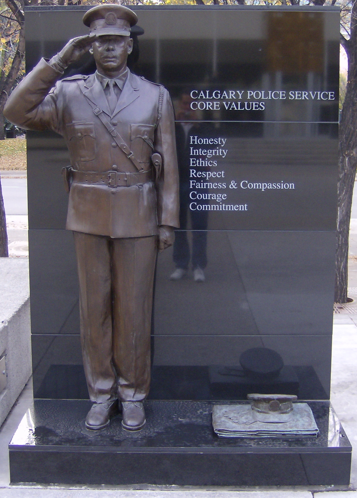Calgary Police Statue