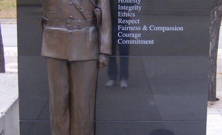 Calgary Police Statue