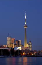 Toronto skyline at night. Image: City of Toronto on Flickr