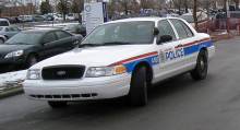 Calgary police vehicle.