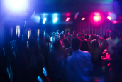 People dancing at a night club. Image: Maurício Mascaro, via Pexel